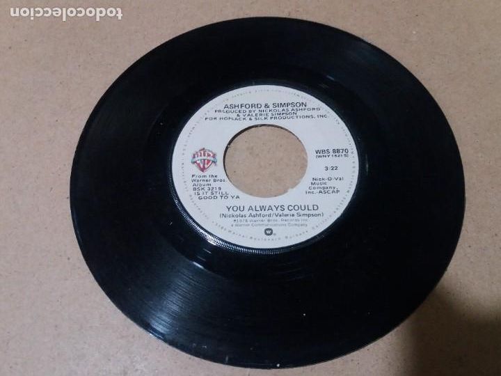 Discos de vinilo: ASHFORD & SIMPSON / FOUND A CURE / SINGLE 7 PULGADAS - Foto 1