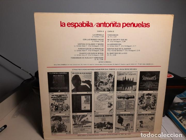 Discos de vinilo: LP ANTO&Ntilde;ITA PE&Ntilde;UELA : LA ESPABILA - Foto 2