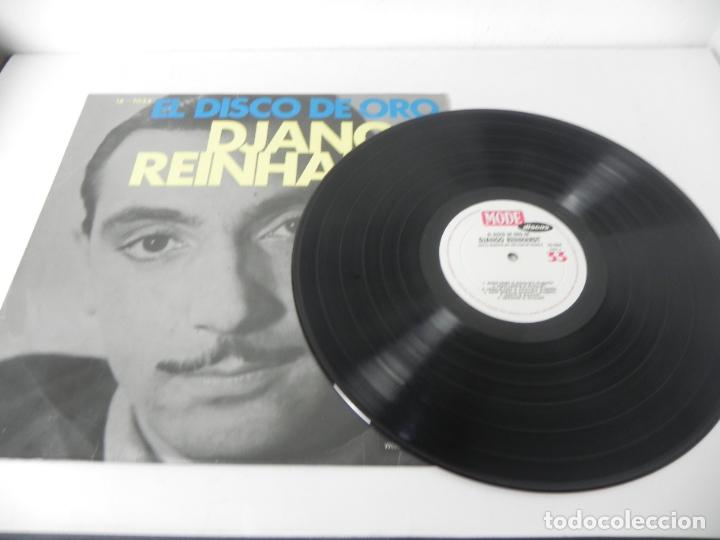 Discos de vinilo: LP DJANGO REINHARDT (EL DISCO DE ORO) MODE DISCOS-1967 - Foto 2