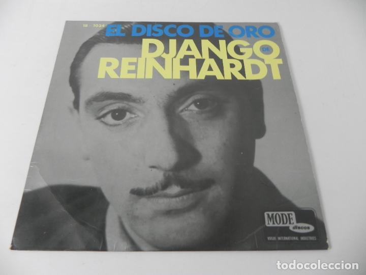 Discos de vinilo: LP DJANGO REINHARDT (EL DISCO DE ORO) MODE DISCOS-1967 - Foto 1