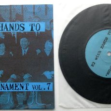 Discos de vinilo: K2 WITH HANDS TO - NOISE TOURNAMENT VOL. 7 - SINGLE KINKY MUSIK INSTITUTE 1997 JAPAN NOISE BPY. Lote 310253013