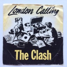 Discos de vinilo: THE CLASH ‎– LONDON CALLING / ARMAGIDEON TIME , UK 1979 CBS. Lote 310254213