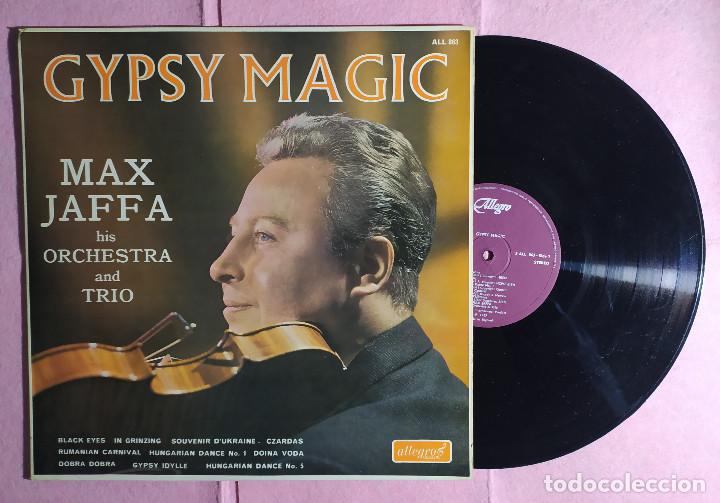 Discos de vinil: LP MAX JAFFA HIS ORCHESTRA & TRIO - Gypsy Magic - Allegro S ALL 863 - UK press (VG++/VG++)