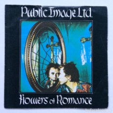Discos de vinilo: PUBLIC IMAGE LTD. ‎– FLOWERS OF ROMANCE / HOME IS WHERE THE HEART IS , UK 1981 VIRGIN. Lote 310262378