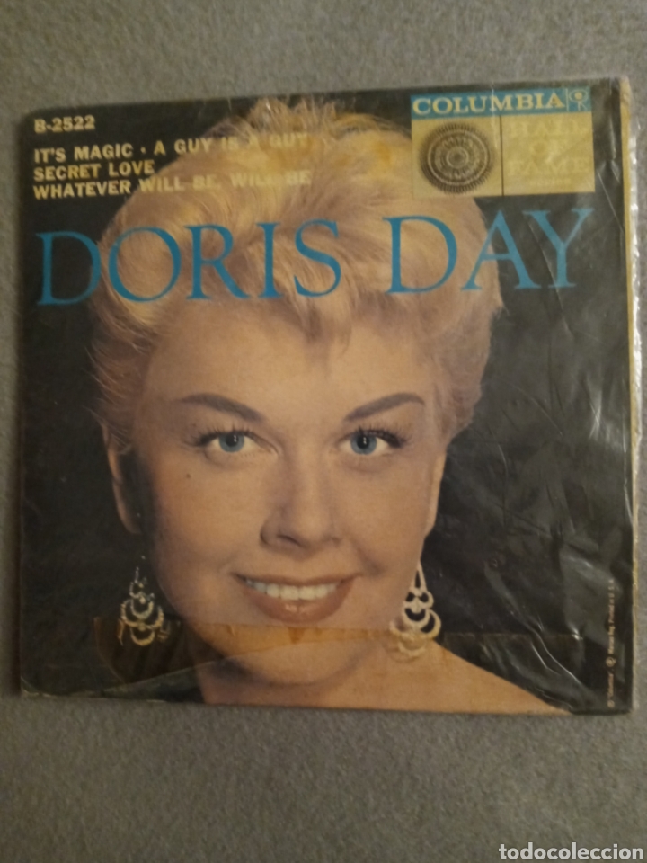 Discos de vinilo: Doris Day-its magic+3..disco vinilo EP - Foto 1