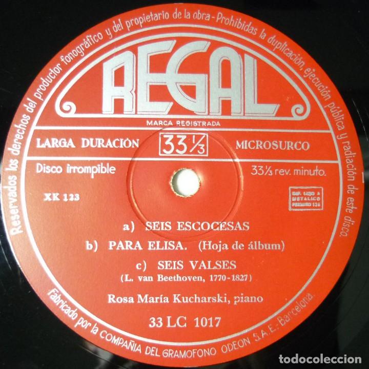 Vinyl-Schallplatten: Disco vinilo Rosa Mar&iacute;a Kucharski piano