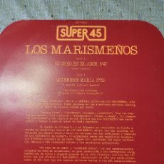 Discos de vinilo: LOS MARISMEÑOS MAXI-SINGLE SELLOHISPAVOXEDITADOENESPAÑA AÑO 1978..... Lote 310291468