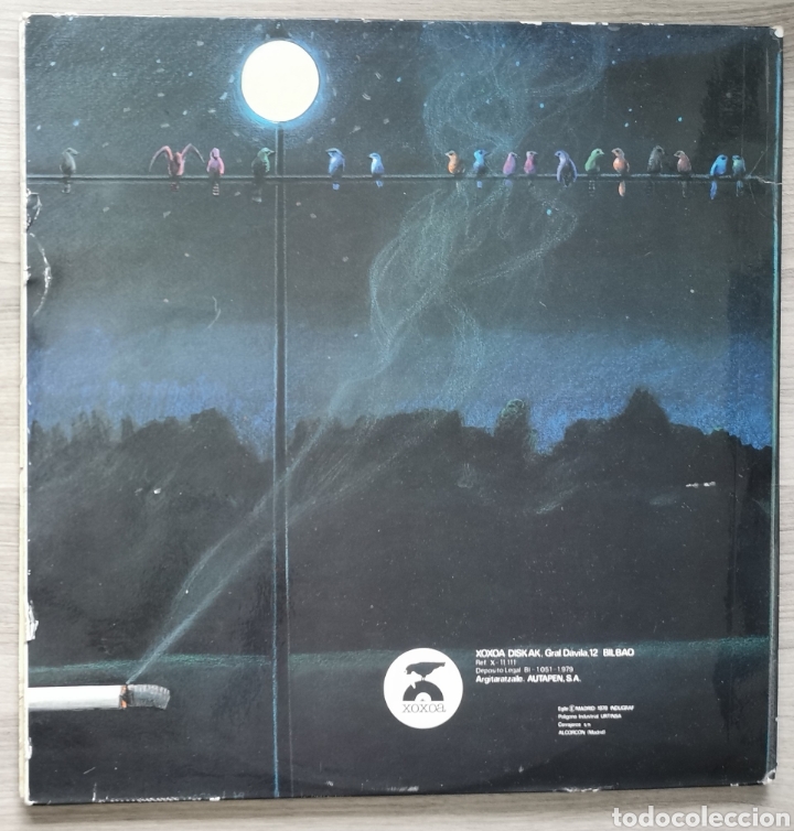 Discos de vinilo: ITZIAR - LP XOXOA 1979 - Foto 2
