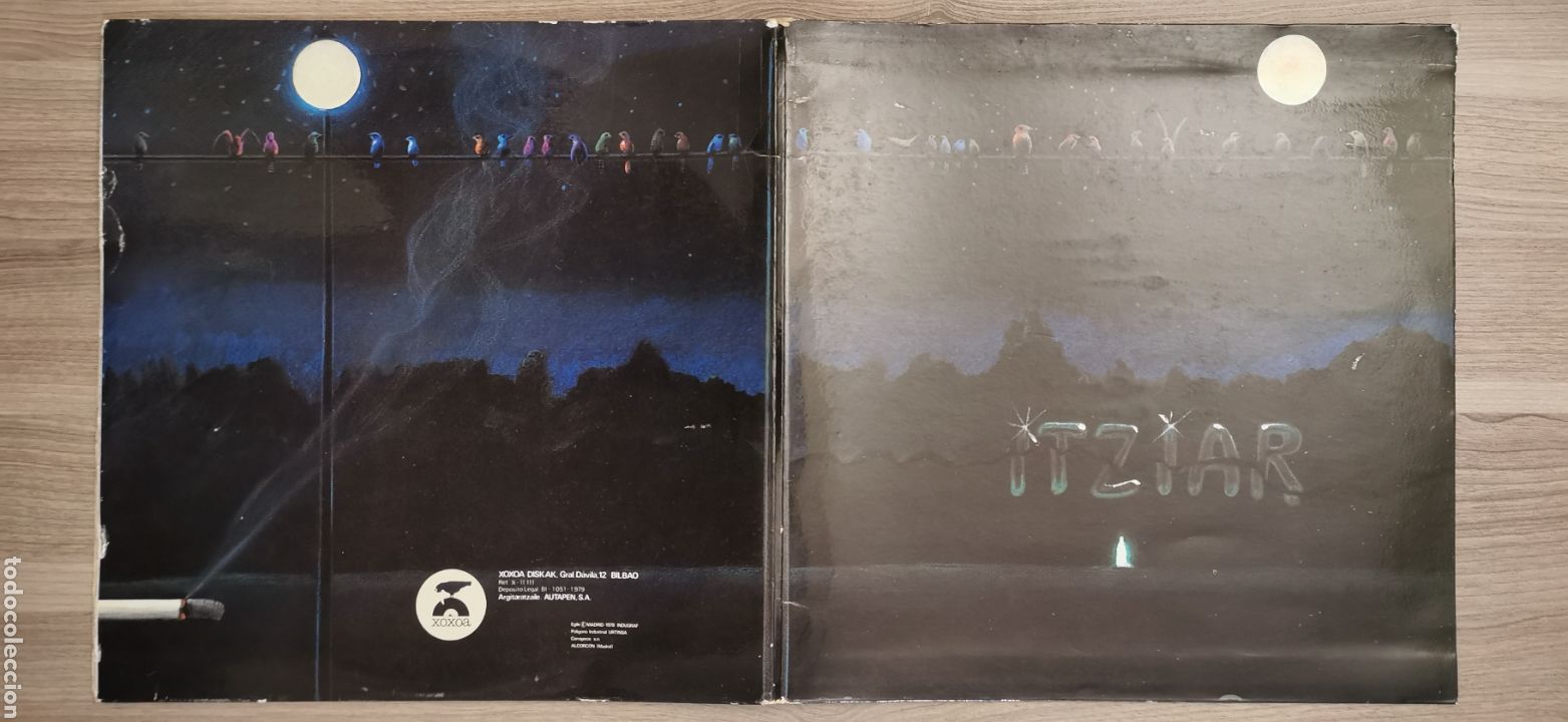 Discos de vinilo: ITZIAR - LP XOXOA 1979 - Foto 3