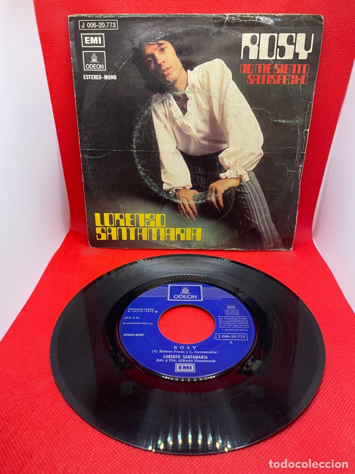 Discos de vinilo: Lorenzo Santamar&iacute;a - Rosy - 1971 - Foto 1