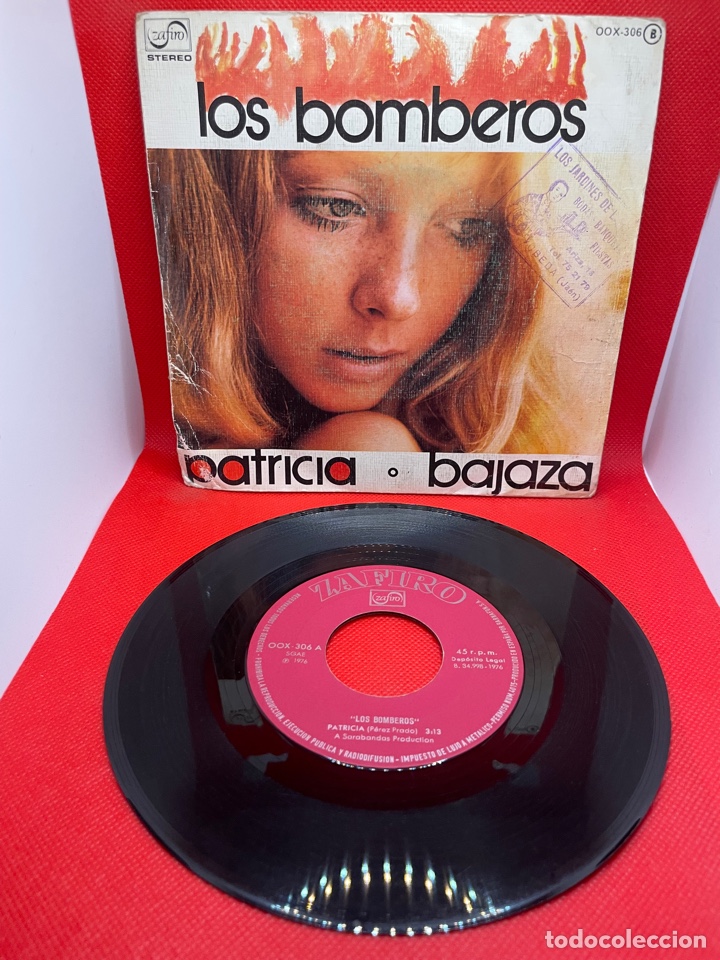 Discos de vinilo: Los Bomberos - Patricia - 1976 - Foto 1