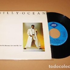 Disques de vinyle: BILLY OCEAN - GET OUTTA MY DREAMS, GET INTO MY CAR - SINGLE - 1986. Lote 310323493