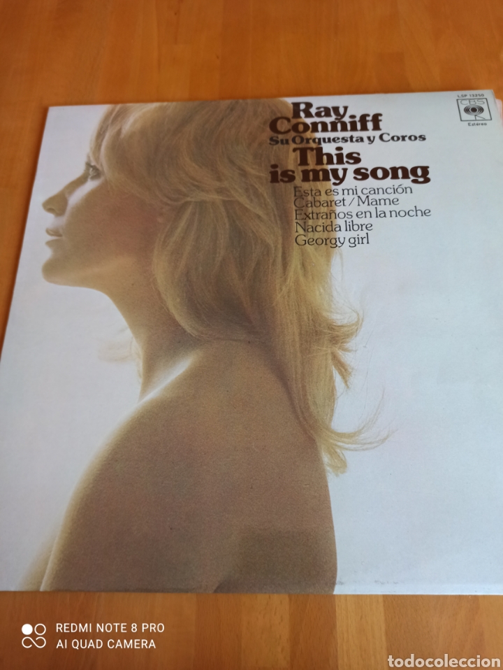 Discos de vinilo: Ray Conniff su orquesta y coros. This is My song - Foto 1