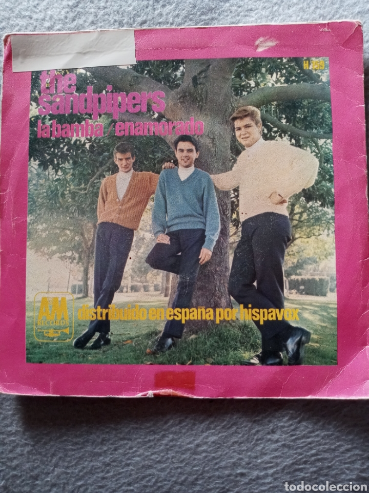 Discos de vinilo: The Sandpipers-la bamba..disco vinilo single - Foto 2