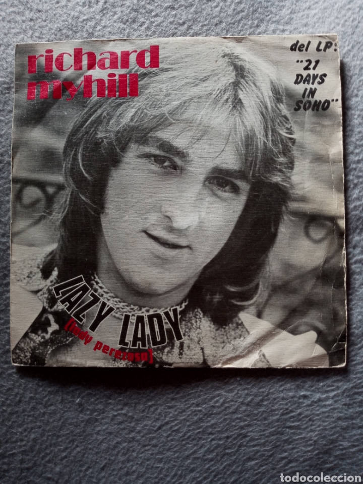 Discos de vinilo: Richard Myhill-lazy lady..disco vinilo single - Foto 1