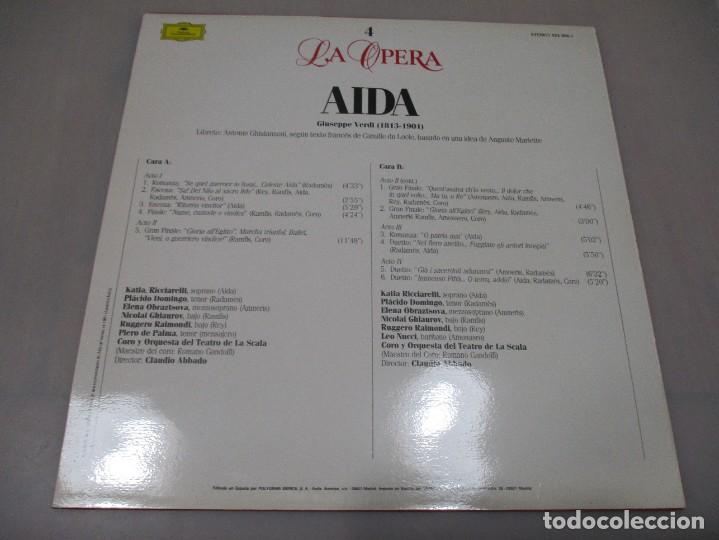 Discos de vinilo: AIDA (Colecci&oacute;n La &Oacute;pera N&ordm; 4 ) DI1703 - Foto 2