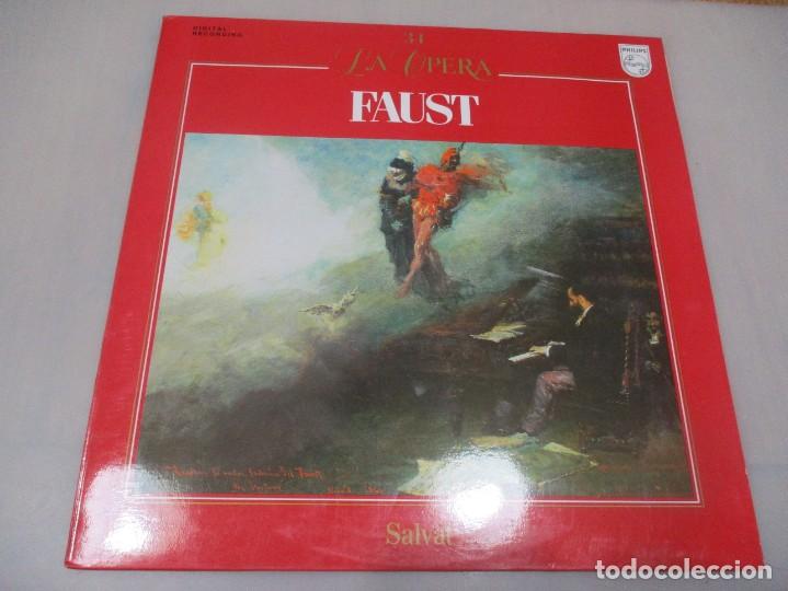 Discos de vinilo: FAUST (Colecci&oacute;n La &Oacute;pera N&ordm; 34 ) DI1712 - Foto 1