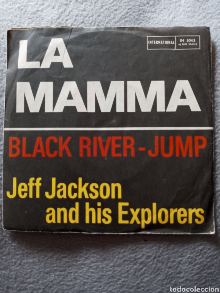 Discos de vinilo: Jeff Jackson and his Explorers-la mamma..disco vinilo single - Foto 2