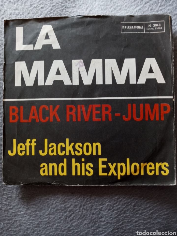 Discos de vinilo: Jeff Jackson and his Explorers-la mamma..disco vinilo single - Foto 1