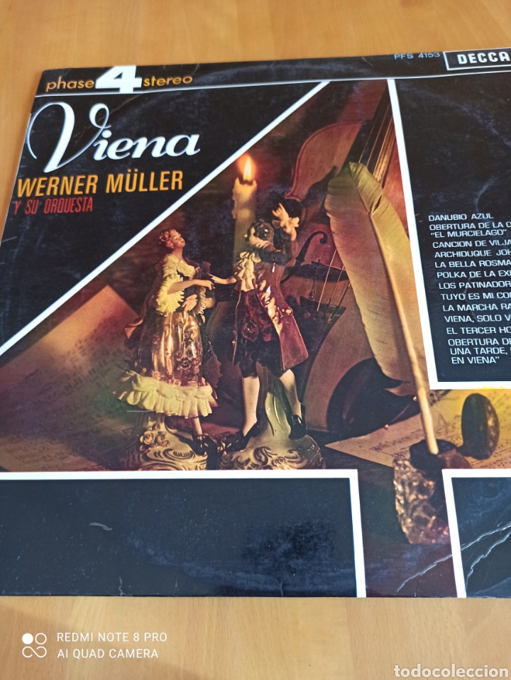 Discos de vinilo: Viena. Werner M&uuml;ller y su orquesta - Foto 1