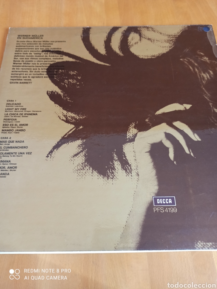 Discos de vinilo: Werner M&uuml;ller en Sudam&eacute;rica - Foto 3