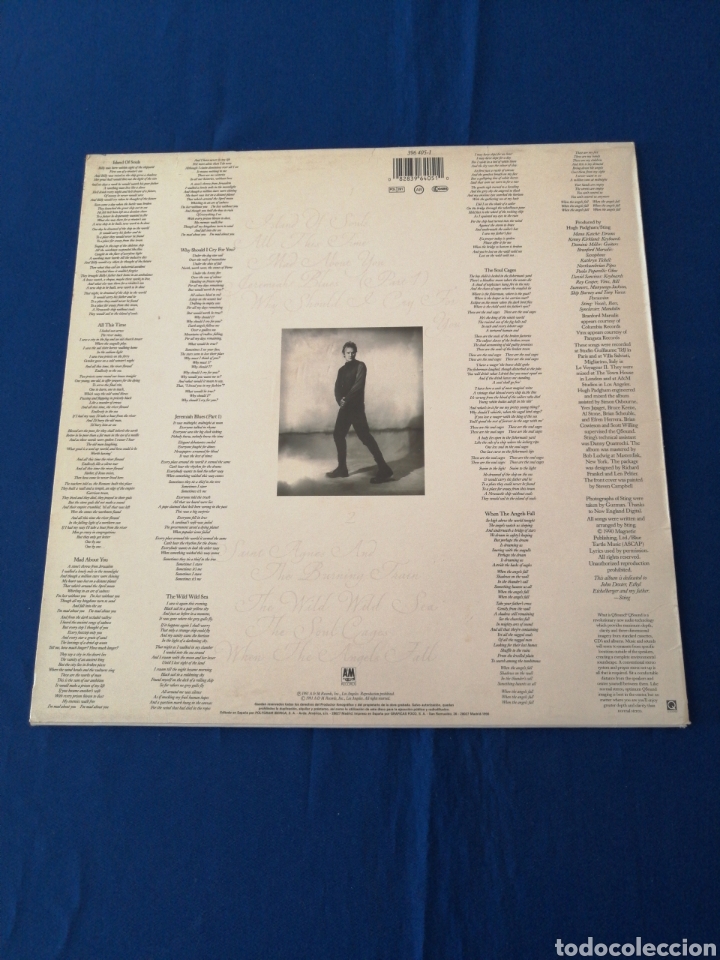 Discos de vinilo: STING THE SOUL CAGES - Foto 3