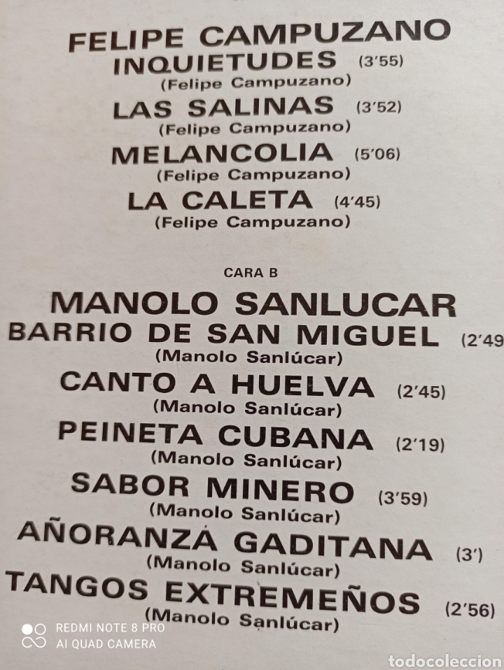 Discos de vinilo: Campuzano Sanl&uacute;car - Foto 3