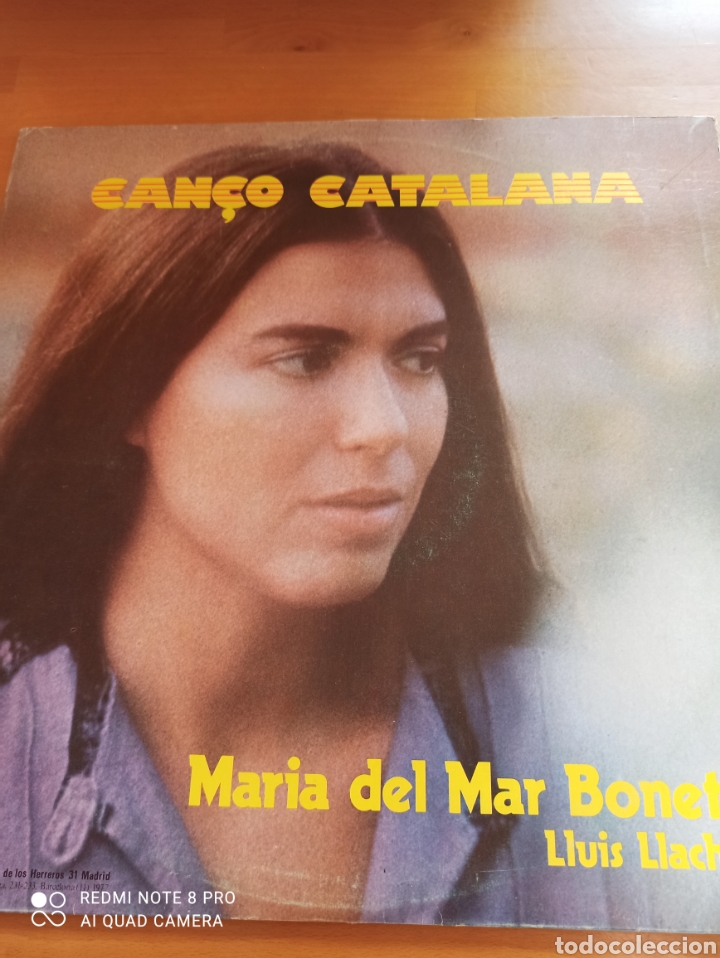Discos de vinilo: Mar&iacute;a del Mar Bonet i Llu&iacute;s Llach - Foto 1