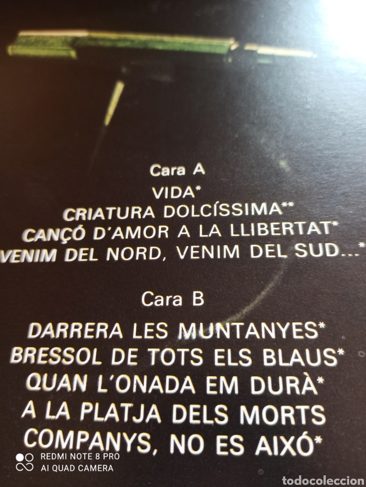 Discos de vinilo: Llu&iacute;s Llach 1979 - Foto 3
