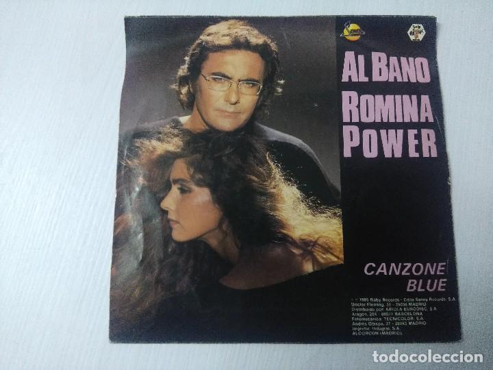 Discos de vinilo: AL BANO & ROMINA POWER/CANZONE BLUE/SINGLE. - Foto 1