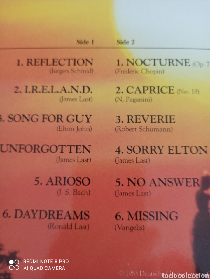 Discos de vinilo: James Last. Reflections - Foto 3