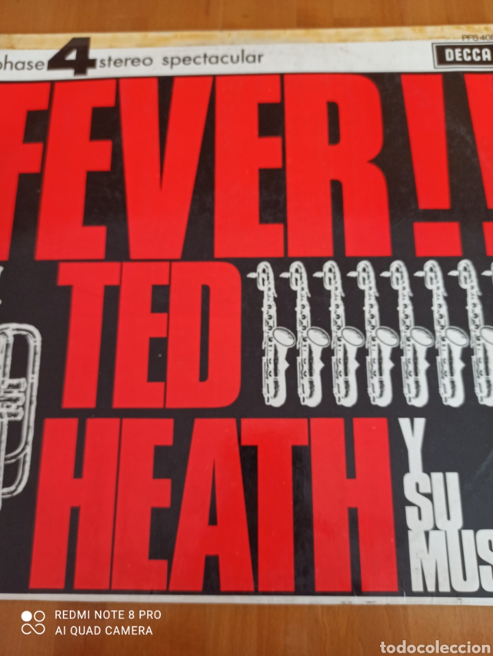 Discos de vinilo: Fever!! Ted Heath y su m&uacute;sica - Foto 1