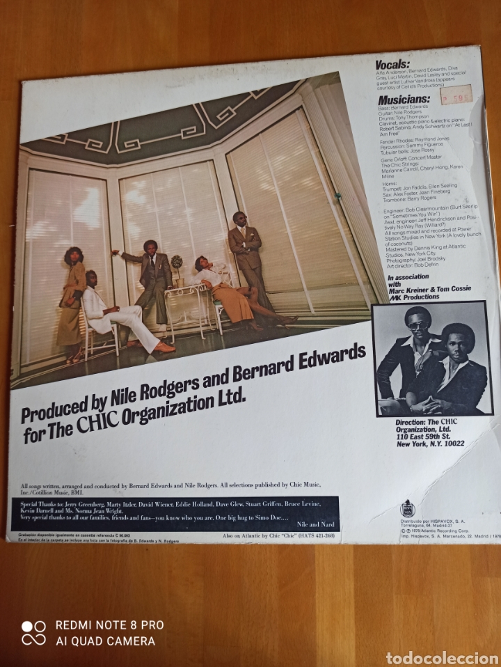 Discos de vinilo: Cest Chic - Foto 2