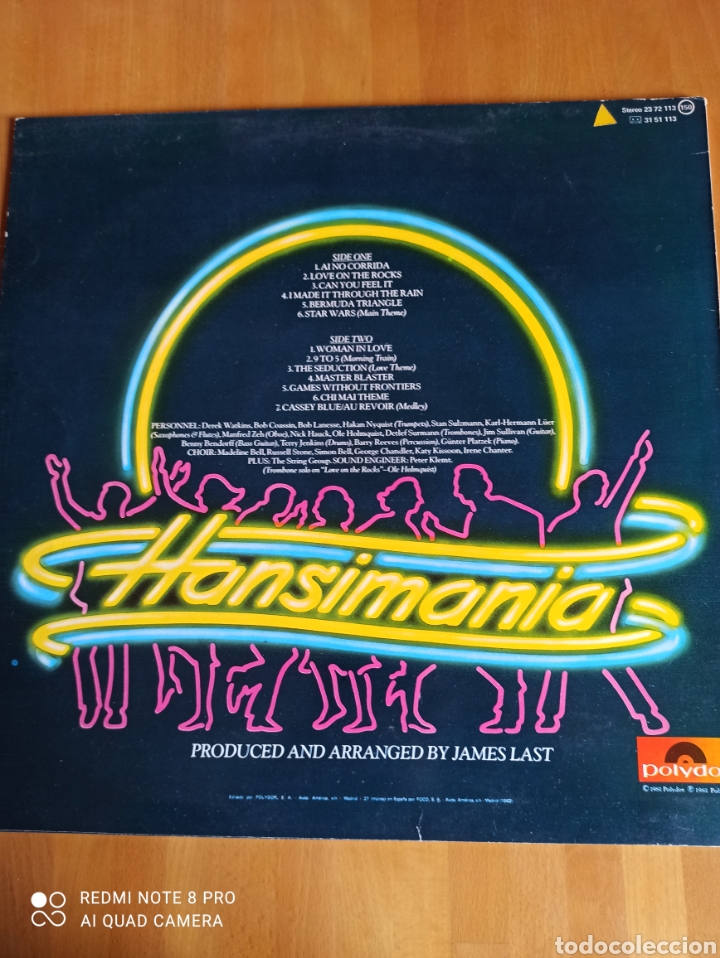 Discos de vinilo: James Last. Hansimania - Foto 2