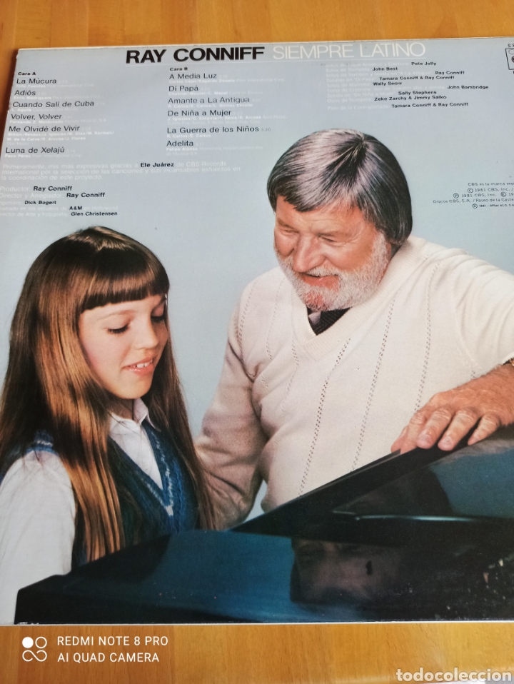 Discos de vinilo: Ray Conniff. Siempre latino - Foto 2