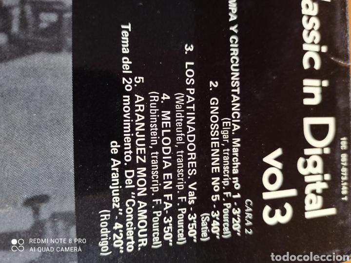 Discos de vinilo: Franck Pourcel. Cl&agrave;ssic interior Digital. Vol 3 - Foto 4