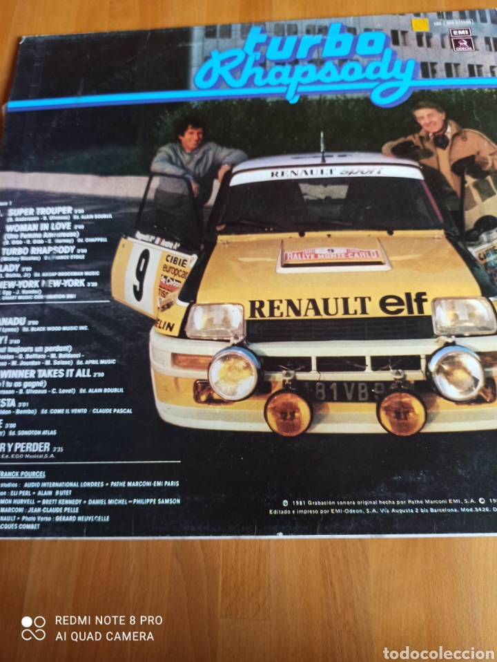 Discos de vinilo: Franck Pourcel. Turbo Rhapsody - Foto 2