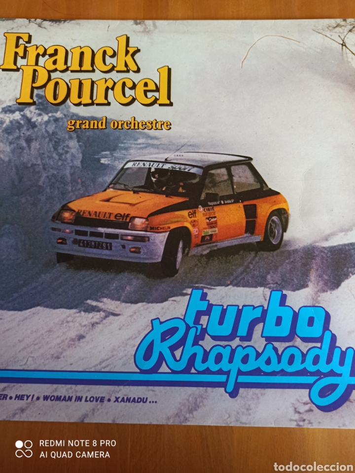 Discos de vinilo: Franck Pourcel. Turbo Rhapsody - Foto 1