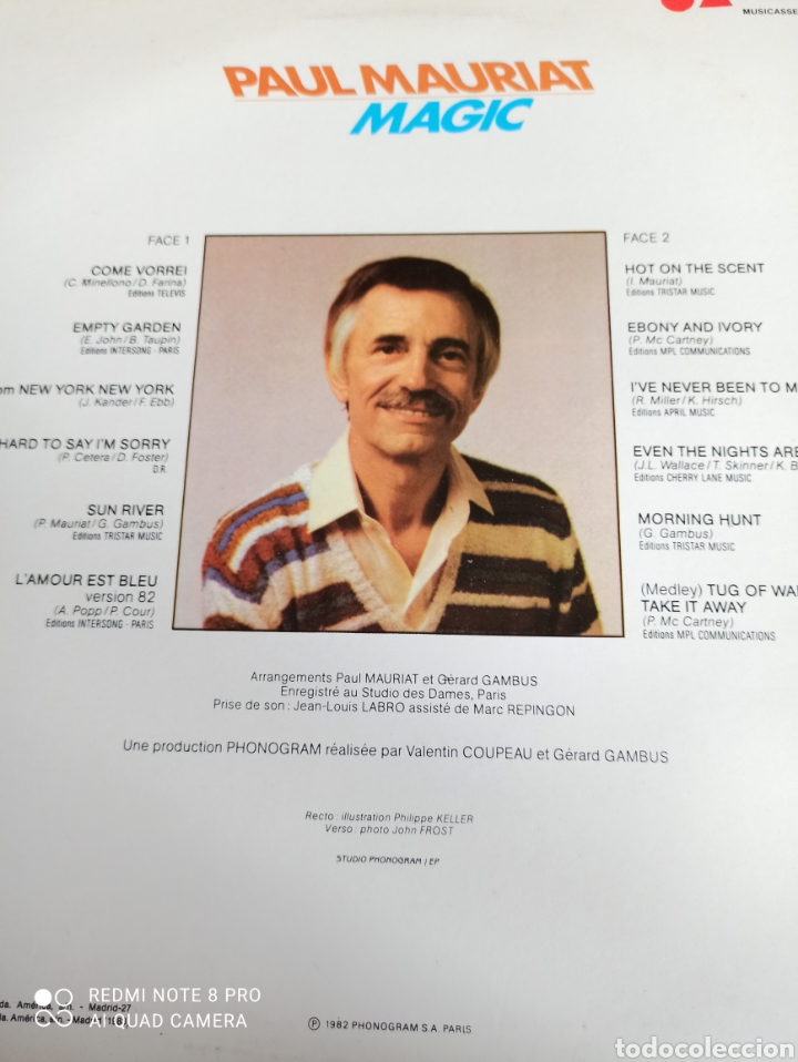 Discos de vinilo: Paul Mauriat. Magic - Foto 2