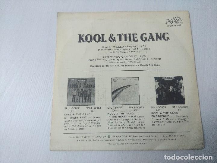 Discos de vinilo: KOOL & THE GANG/MISLED/SINGLE PROMOCIONAL. - Foto 3