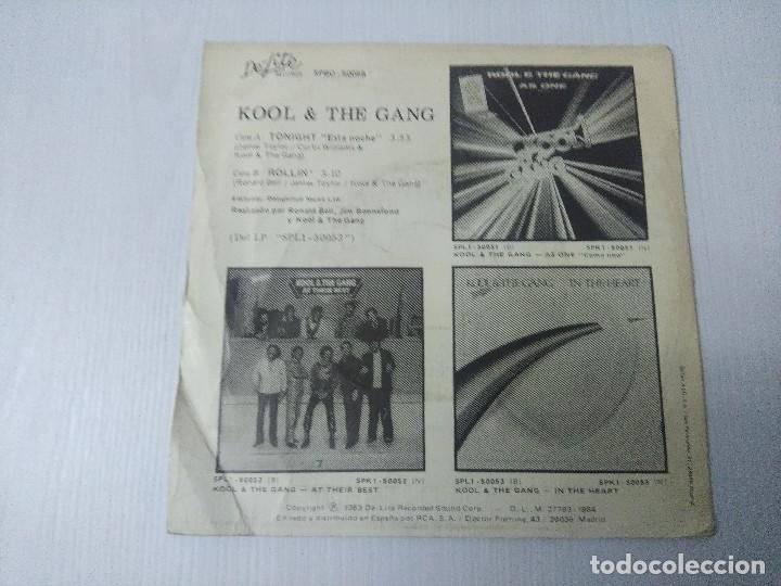 Discos de vinilo: KOOL & THE GANG/TONIGHT/SINGLE PROMOCIONAL. - Foto 3