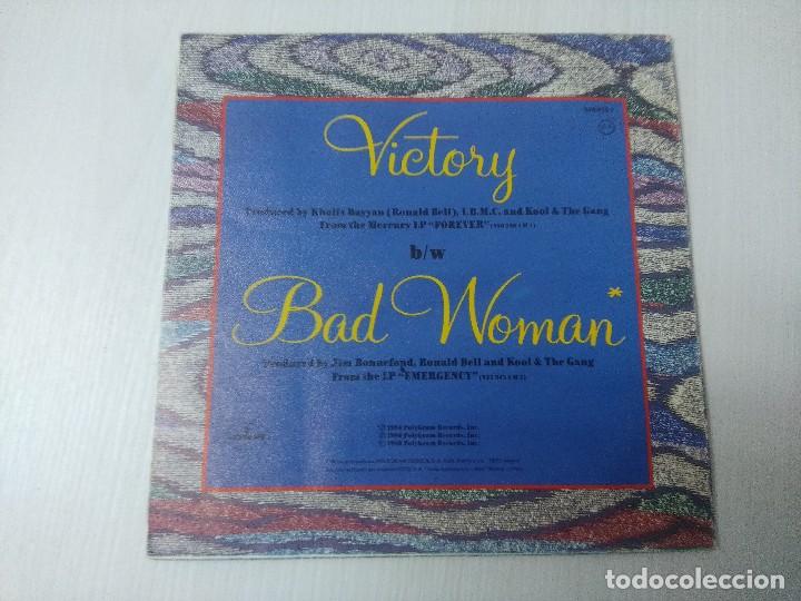 Discos de vinilo: KOOL & THE GANG/VICTORY/SINGLE. - Foto 3