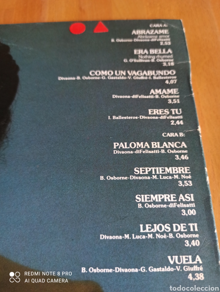Discos de vinilo: Bert&iacute;n Osborne. Como un vagabundo - Foto 2