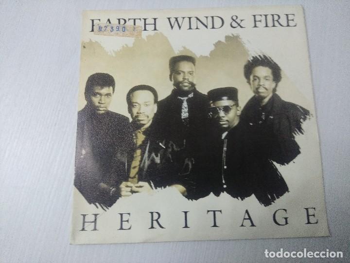 Discos de vinilo: EARTH WIND & FIRE/HERITAGE/SINGLE PROMOCIONAL. - Foto 1