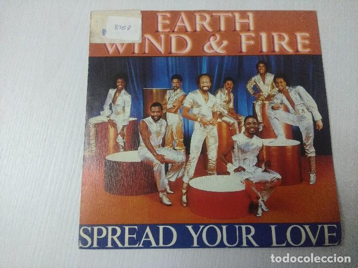 Discos de vinilo: EARTH WIND & FIRE/SPREAD YOUR LOVE/SINGLE PROMOCIONAL. - Foto 1