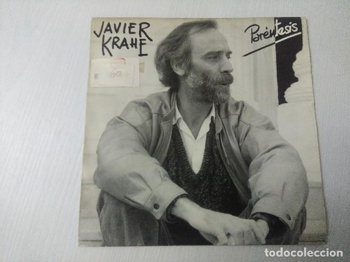 Discos de vinilo: JAVIER KRAHE/PARENTESIS/SINGLE PROMOCIONAL. - Foto 1