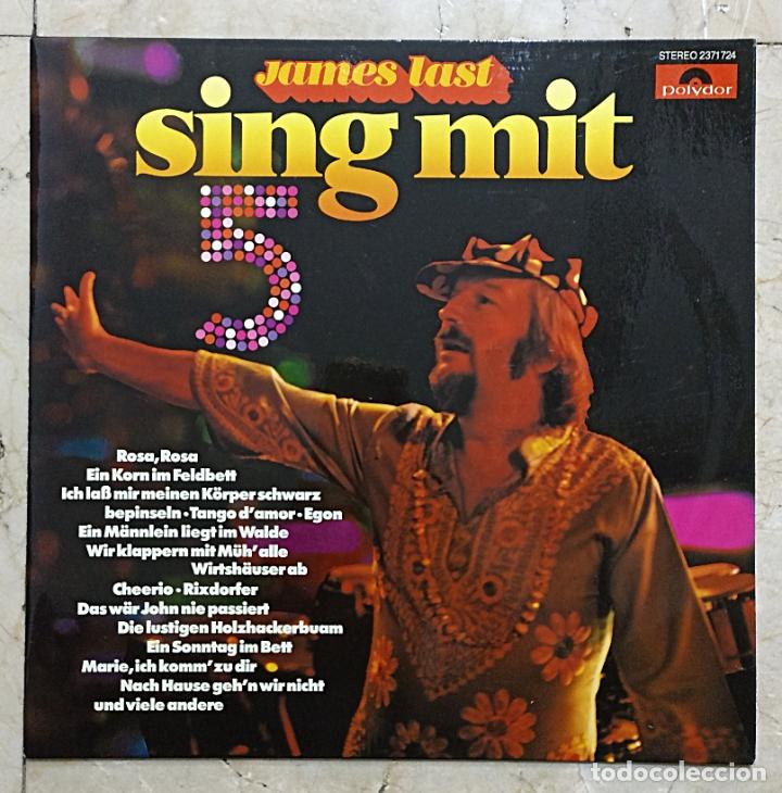 Discos de vinilo: LP JAMES LAST - SING MIT 5 - POLYDOR 1976 - Foto 1
