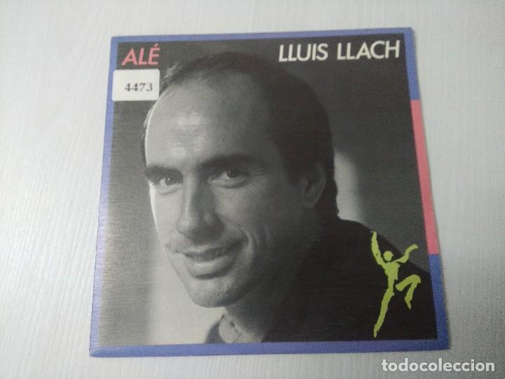 Discos de vinilo: LLUIS LLACH/ALE/SINGLE PROMOCIONAL. - Foto 1