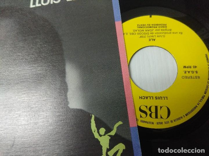 Discos de vinilo: LLUIS LLACH/ALE/SINGLE PROMOCIONAL. - Foto 2