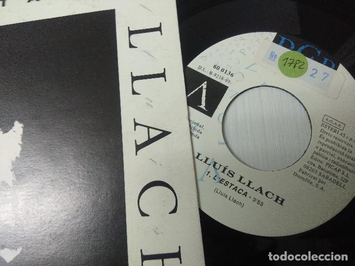 Discos de vinilo: LLUIS LLACH/LESTACADA/SINGLE PROMOCIONAL. - Foto 2